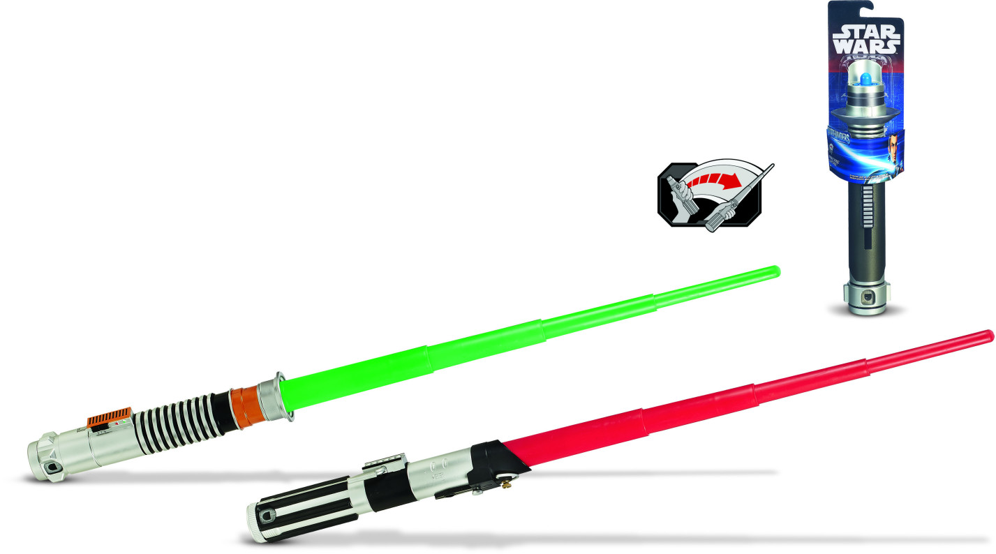 Hasbro Star Wars Bladebuilders extendable lightsaber