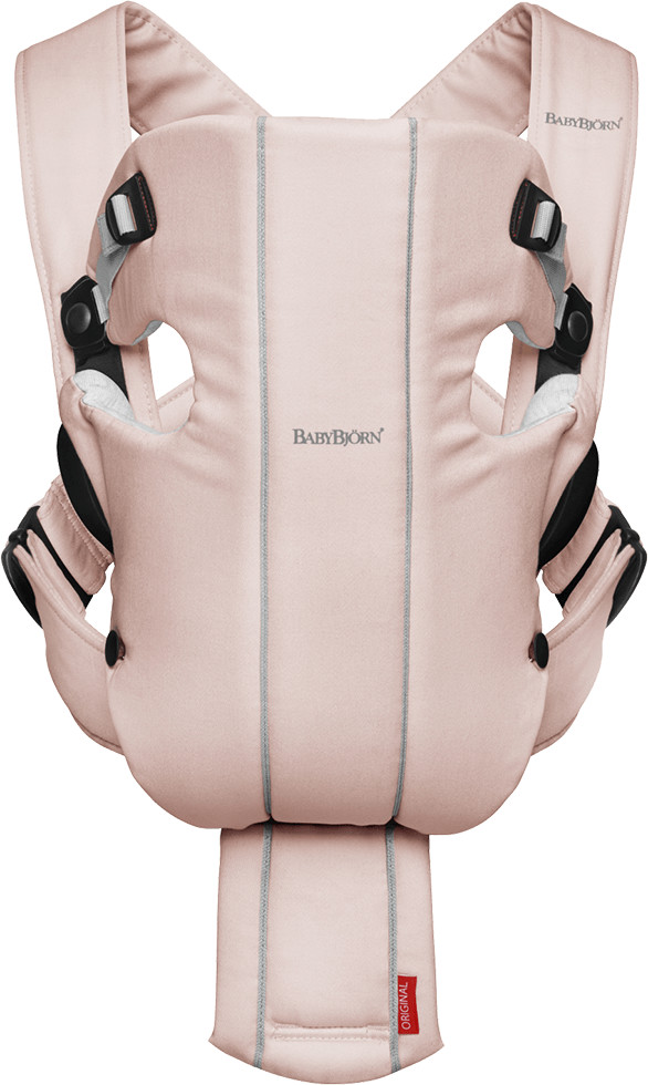 Babybjörn Original Light Pink Grey Jersey