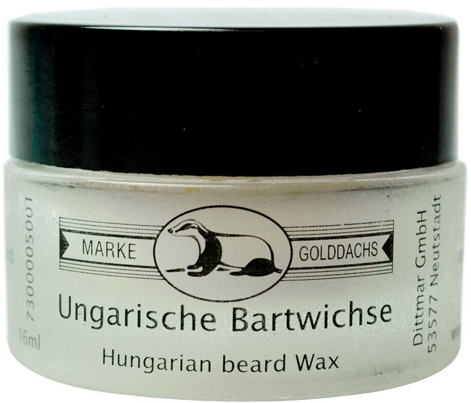 Golddachs Cire à moustache hongroise (16 ml)