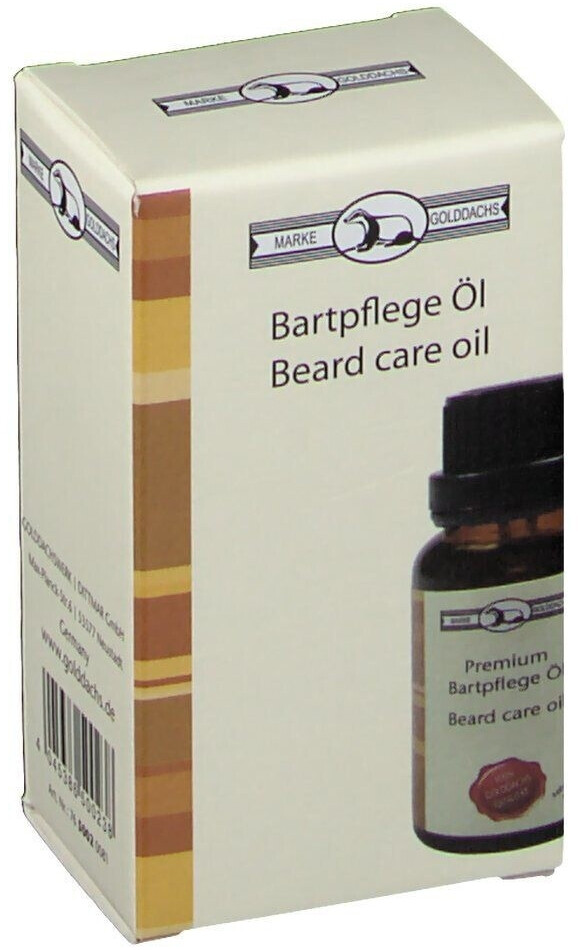 Golddachs Huile pour barbe Premium Vanille (20 ml)