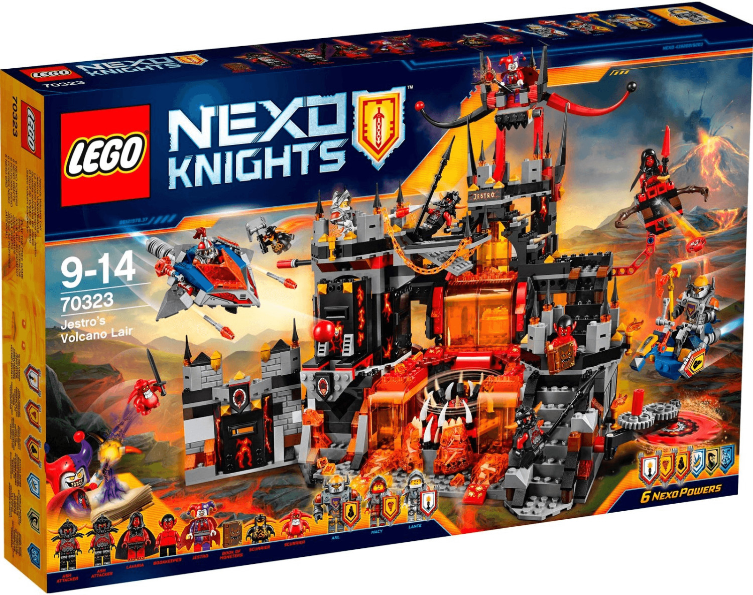 LEGO Nexo Knight - Jestros Vulkanfestung (70323)