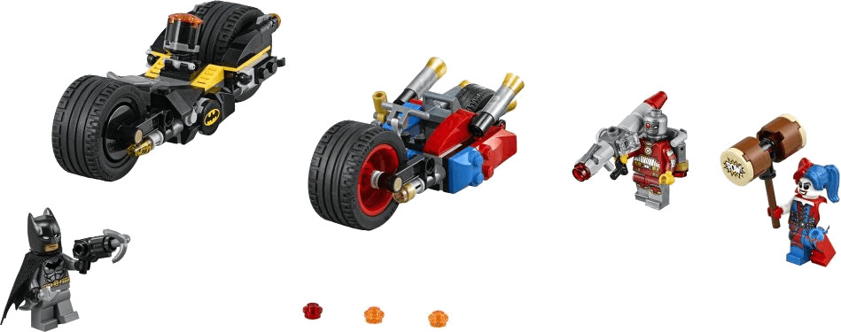 LEGO DC Comics Super Heroes Batman persecuci n en moto por