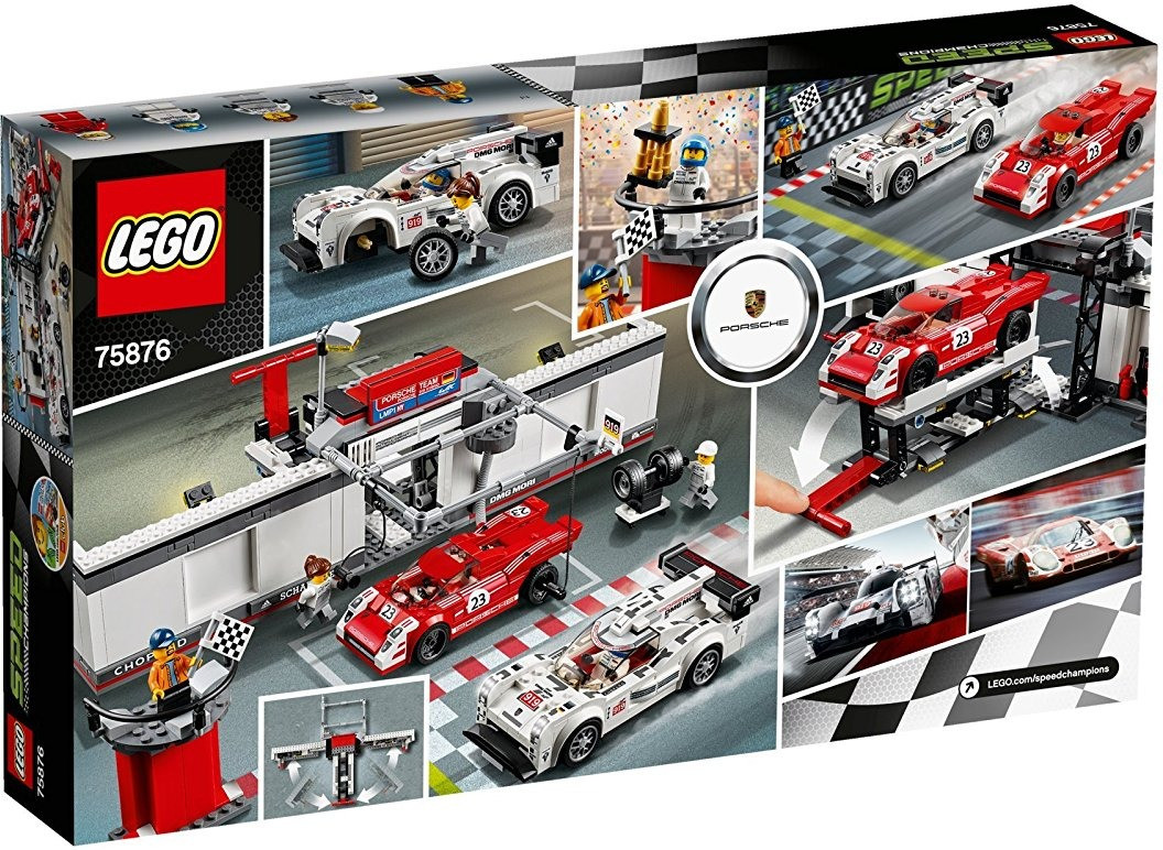 LEGO Speed Champions Porsche 919 Hybrid 917 K Pit Lane 75876 ab 209 49 Preisvergleich bei idealo