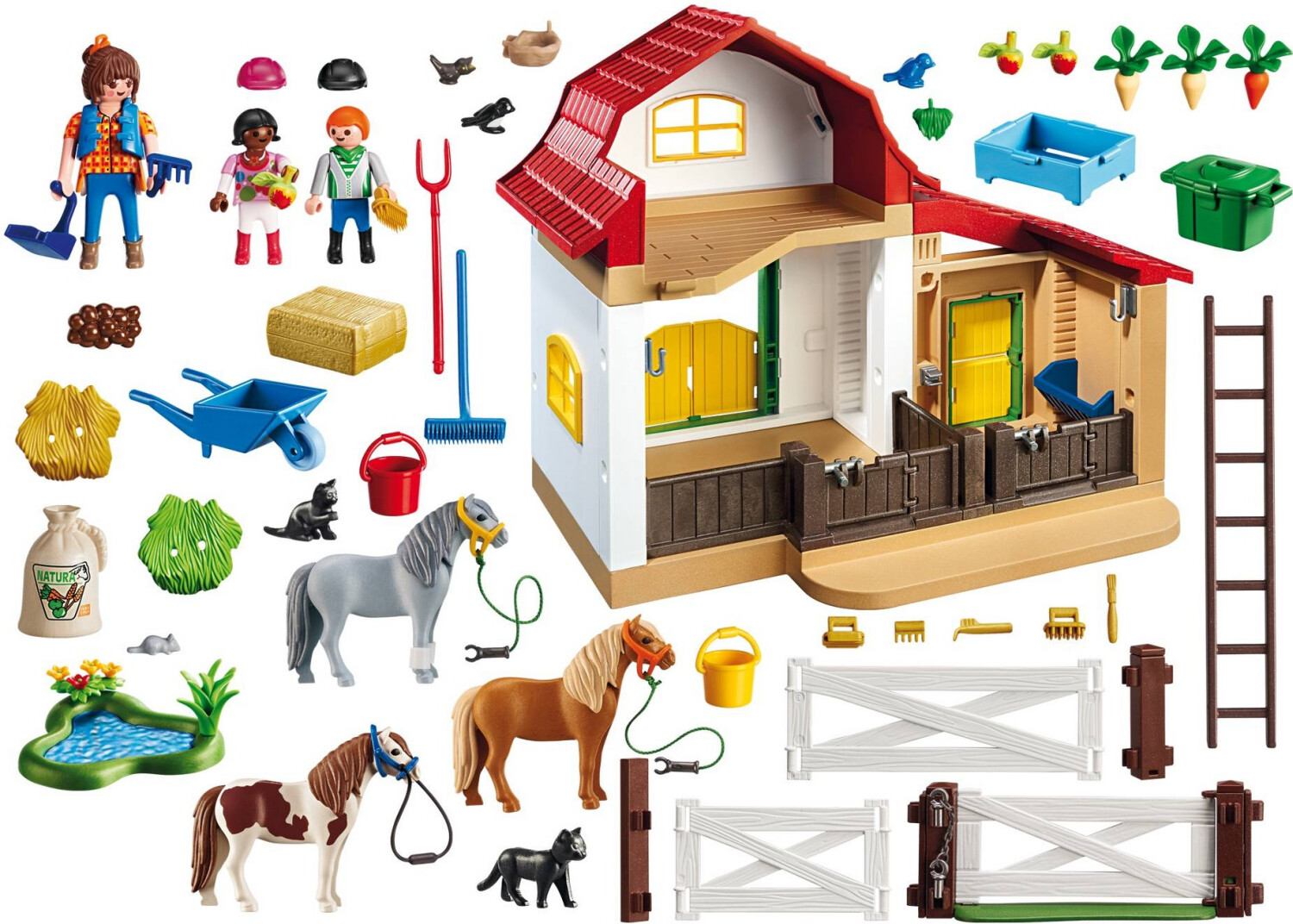 Granja de ponis sales playmobil 6927
