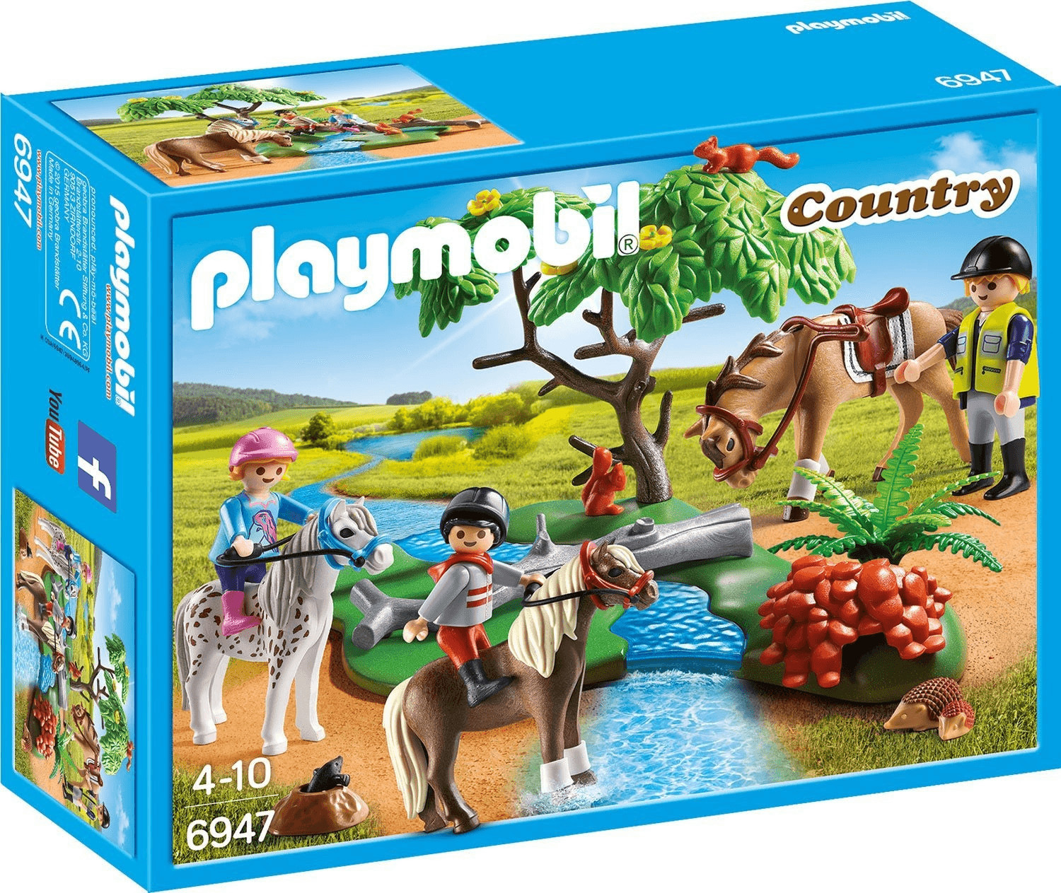 Soldes Playmobil Cavaliers avec poneys et cheval (6947) 2024 au