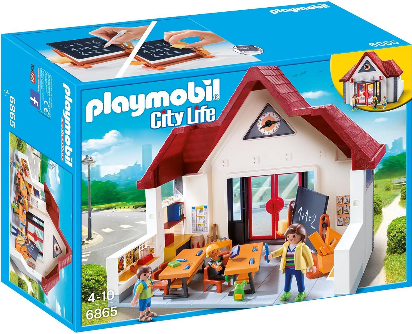 Playmobil École avec salle de classe (6865) au meilleur prix sur idealo.fr