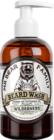 Photos - Beard & Moustache Care Mr Bear Family Mr. Bear Family Mr. Bear Family Beard Wash Wilderness  (250ml)