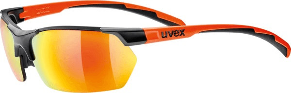 uvex Sportstyle 114 black mat orange