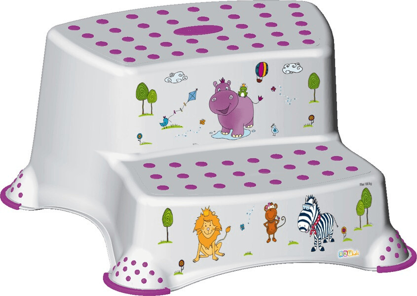 OKT Marche-pied 2 niveaux Hippo