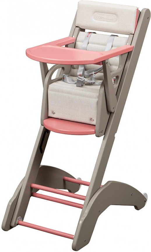 Combelle Chaise Twenty One Evo gris/bouton de rose