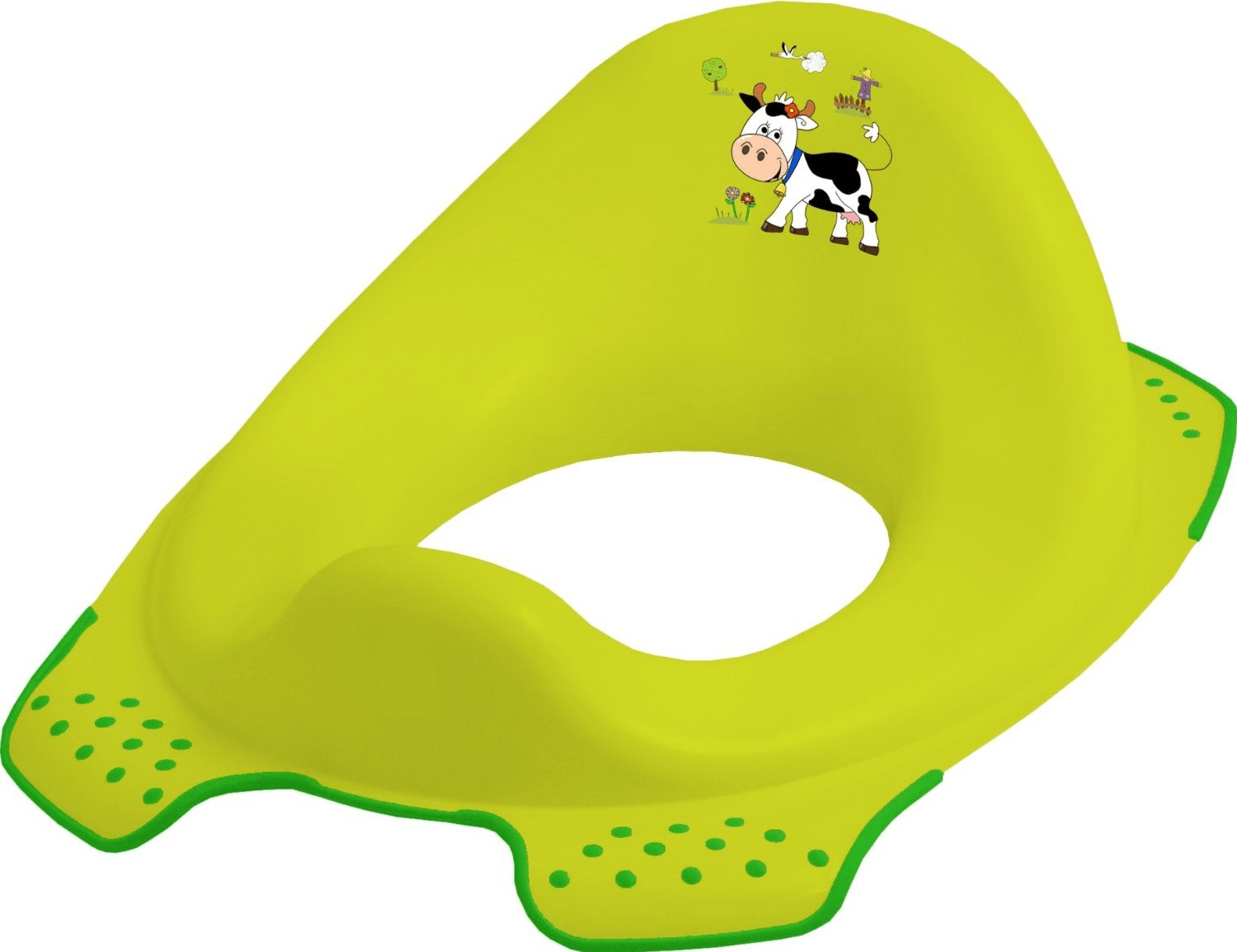 OKT Réducteur de toilette Funny vert