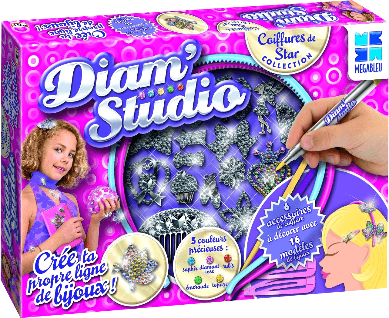 Megableu Diam'Studio Coiffure de star