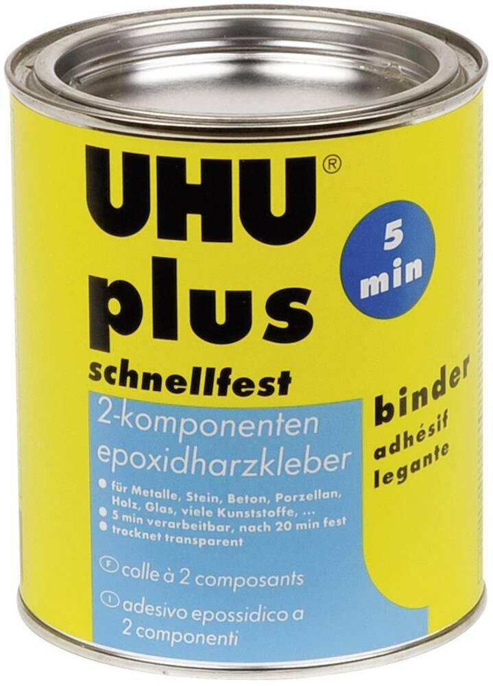UHU Colle à 2 composants Plus rapide 885 g (45690)