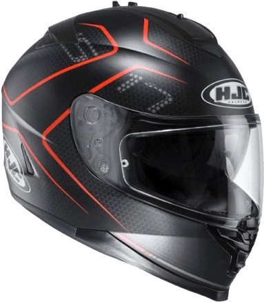 HJC IS-17 Lank noir/rouge