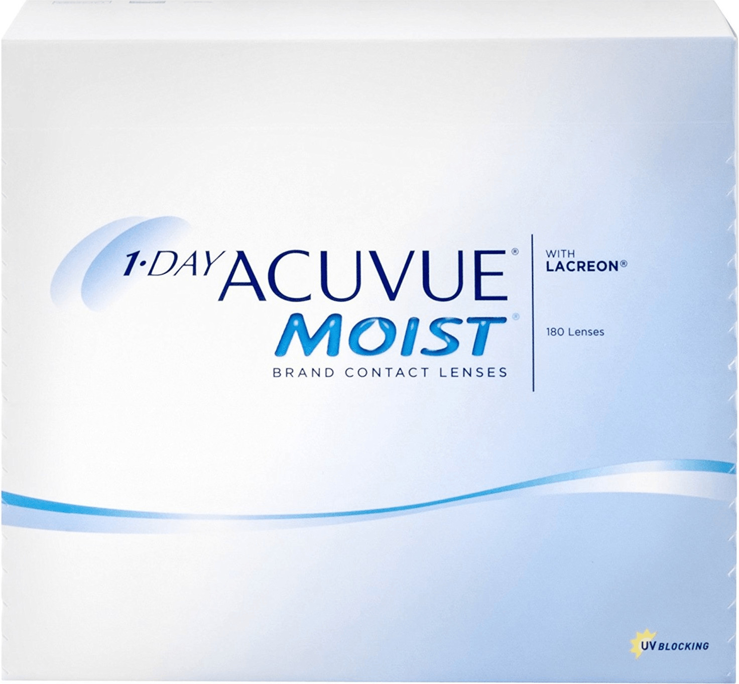 Johnson & Johnson 1 Day Acuvue Moist +2.50 (180 lentilles)