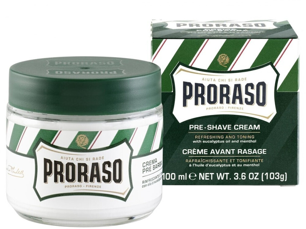 Proraso Crème avant-rasage Green (100 ml)