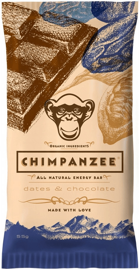 Chimpanzee All natural Energy Bar Dates & Chocolate (55g)
