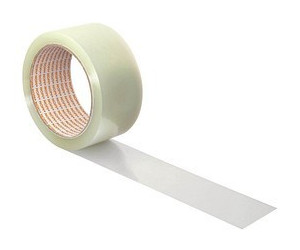 9 X NOPI® Packband 50,0 mm transparent PVC leise abrollbar transparent reißfest 