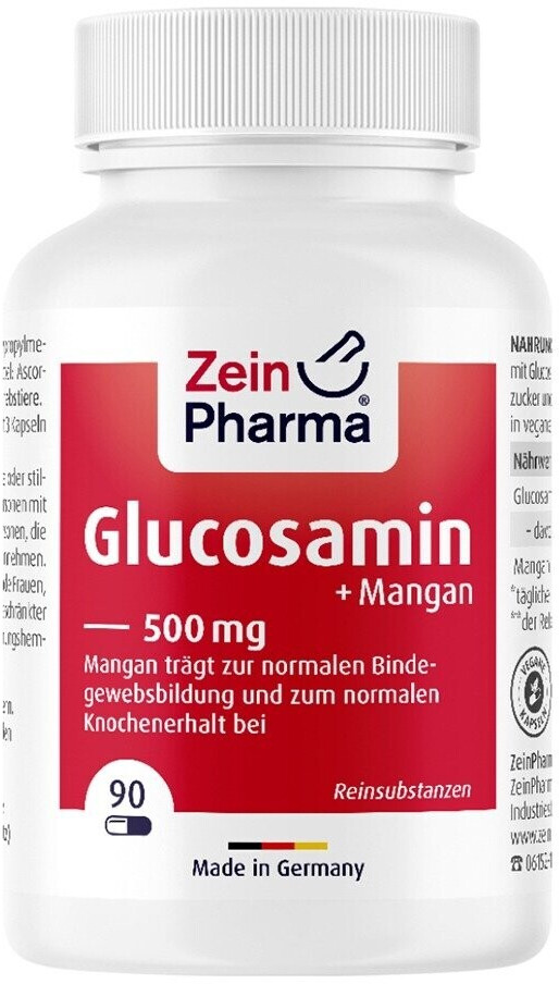 ZeinPharma Glucosamine 500 mg Capsules (90 pcs)