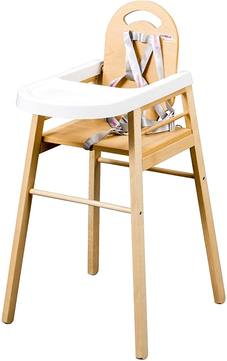 Combelle Chaise haute Lili vernis naturel