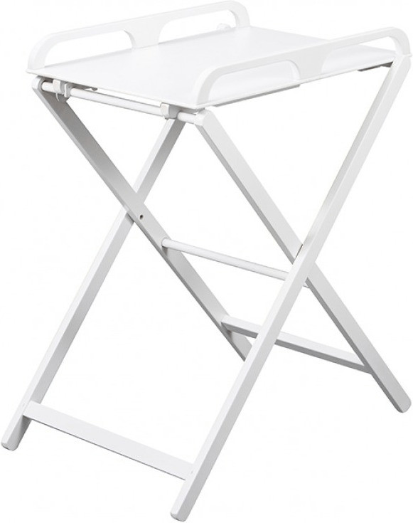 Combelle Table à langer pliante Jade laquée blanc