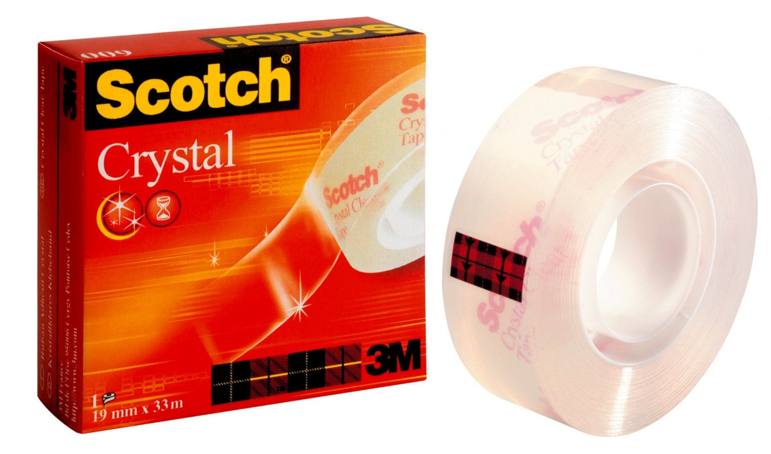 Scotch Crystal Clear 600 33m x 19mm ab 1,95 €