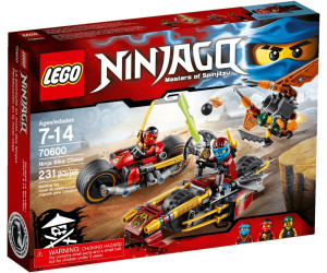 Soldes LEGO Ninjago - La poursuite en moto des Ninja (70600) 2024