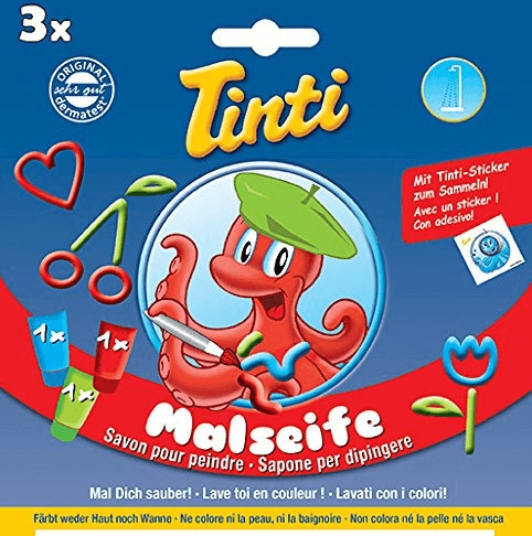 Tinti Boîte de 3 savons pour peindre