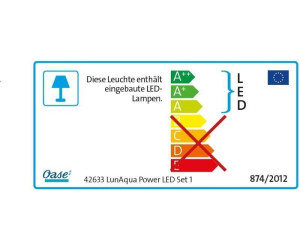 Oase LunAqua Power LED Set 1 ab 154,70 € | Preisvergleich bei | Teichbeleuchtung