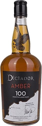 Dictador Amber 100 Months Aged Rum 0,7 L (40 %)