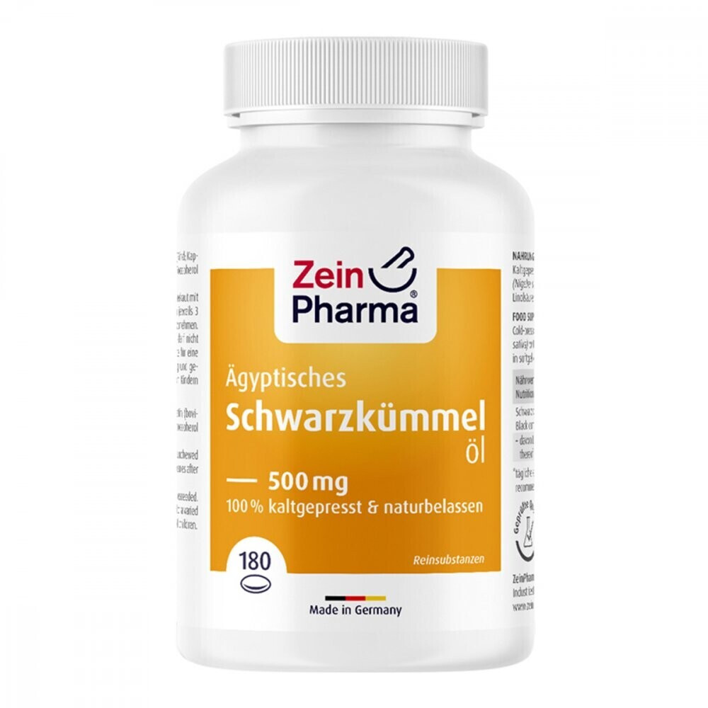 ZeinPharma Egyptian Black Caraway Oil Capsules 500 mg (180 pcs)