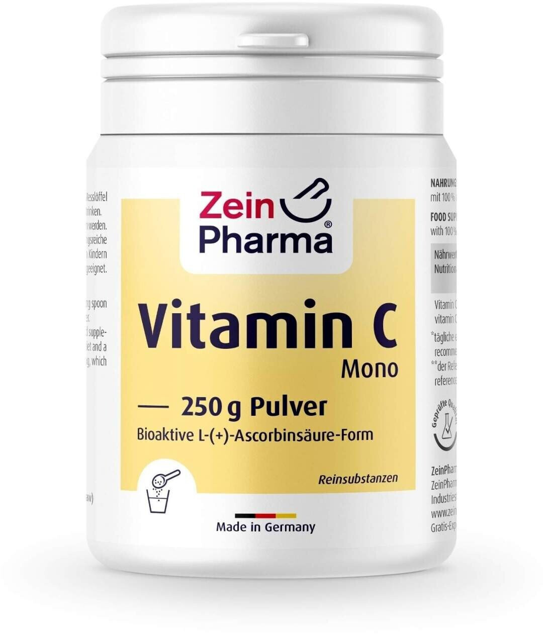 ZeinPharma Vitamin C Mono (250 g)