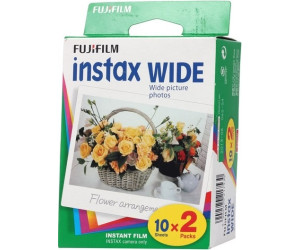 Fujifilm film instax wide bipack de 2x 10 vues