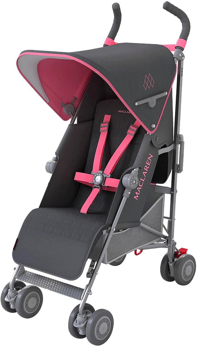 Maclaren Quest Charcoal/Primrose