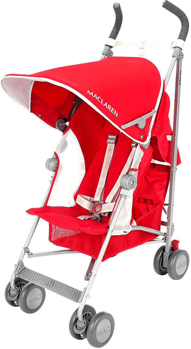 Maclaren Globetrotter Cardinal/White