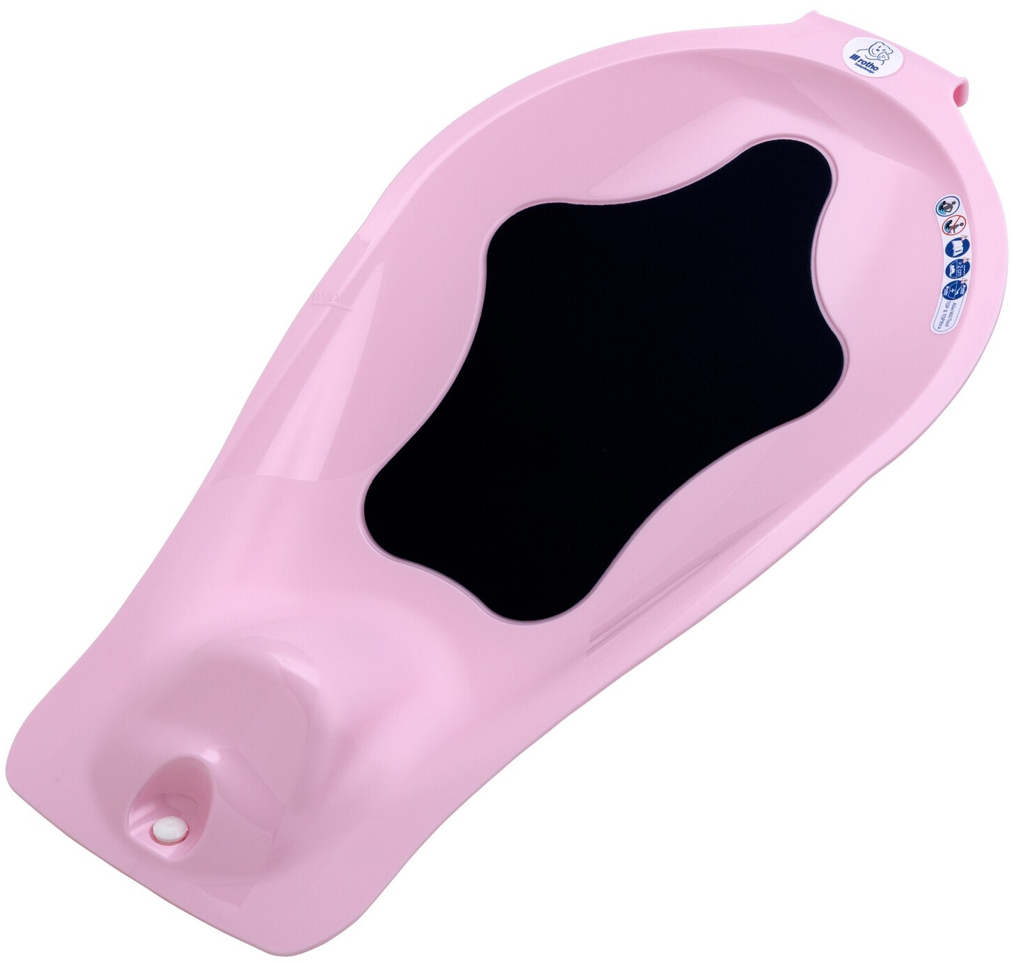 Rotho-Babydesign Élément pour baignoire rose tendre nacré