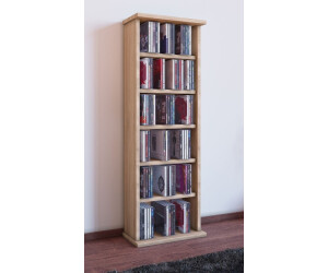 VCM Vostan Sonoma Eiche ab € 49,90 | Preisvergleich bei VCM CD DVD Möbel Vostan Schrank Regal ohne Glastür in