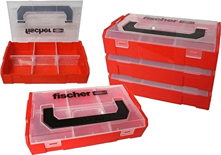 FIXtainer L-Boxx Sortiment Edelstahl Holzschrauben Set DIN 571