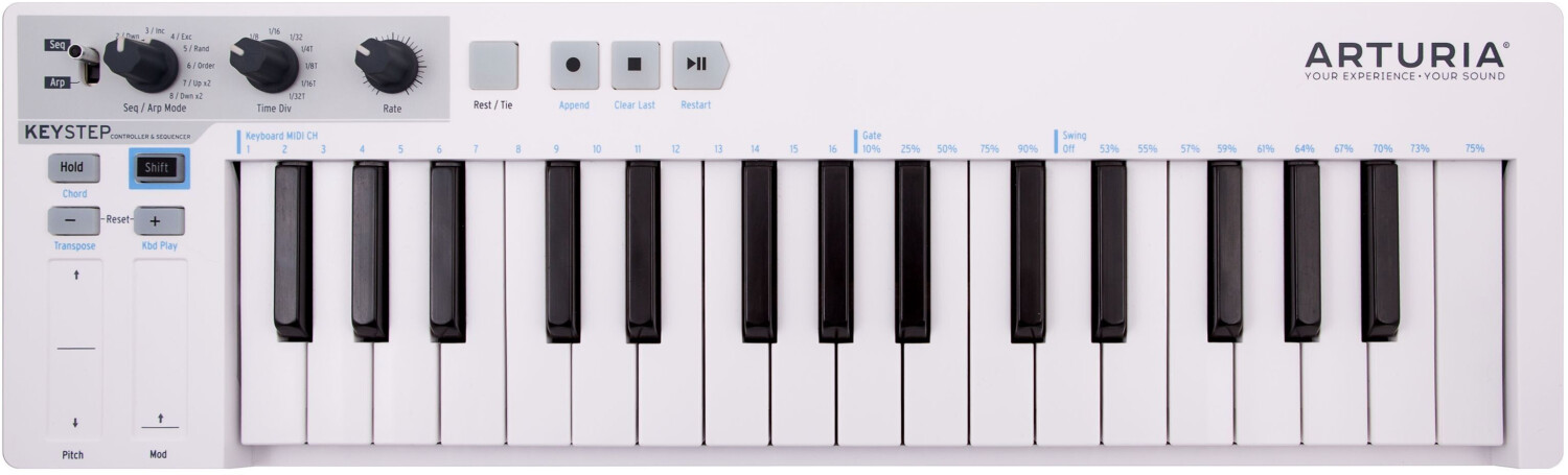 Arturia KeyStep blanc