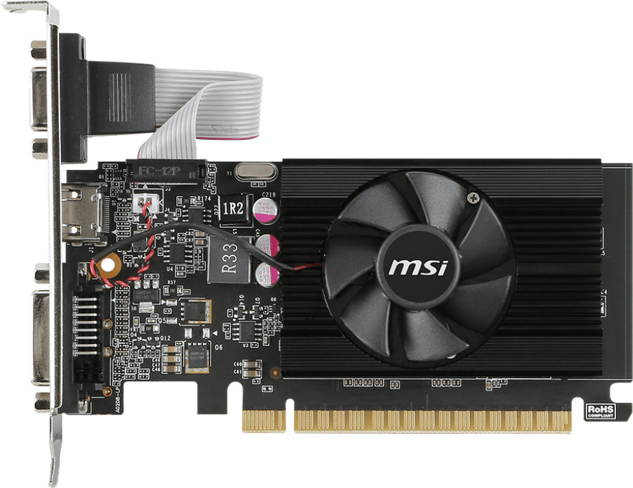 MSI GT 710 1GD3 LP (1024 Mo)
