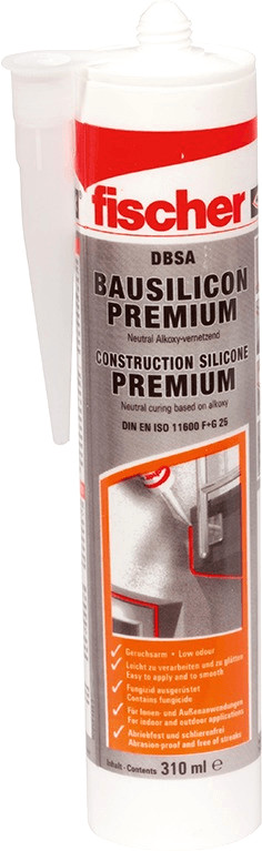 Fischer Construction Silicon DBSA 310 ml Transparent (053090)