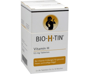 Dr Pfleger Bio H Tin Vitamin H 2 5 Mg Fur 2 X 12 Wochen