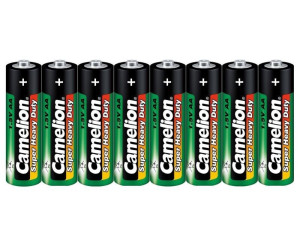 16 x Camelion R6 AA Mignon Batterie Super Heavy Duty 1,5V Folie Zink Kohle 