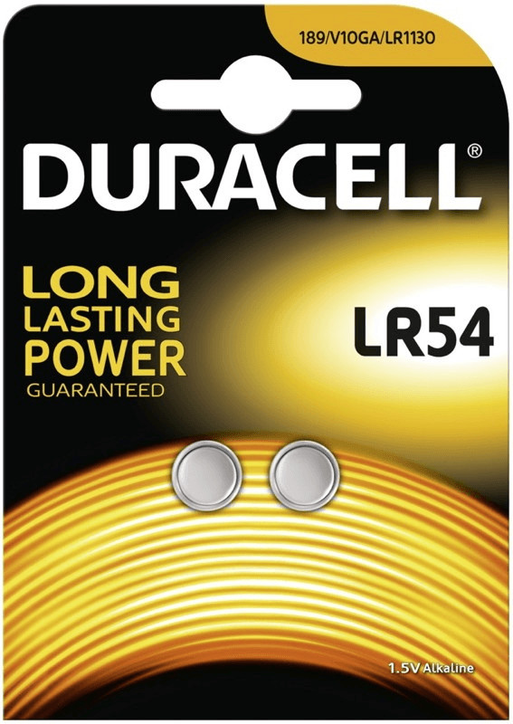 Photos - Battery Duracell Electronics LR54   (2 pcs.)