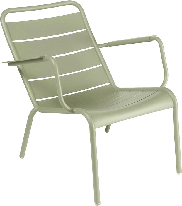 Fermob Fauteuil bas Luxembourg Tilleul
