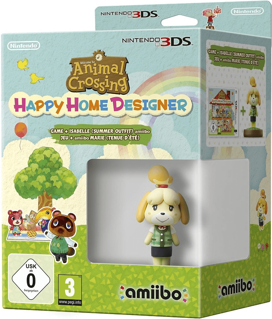 Animal Crossing: Happy Home Designer + Marie (Tenue d'été) (3DS)