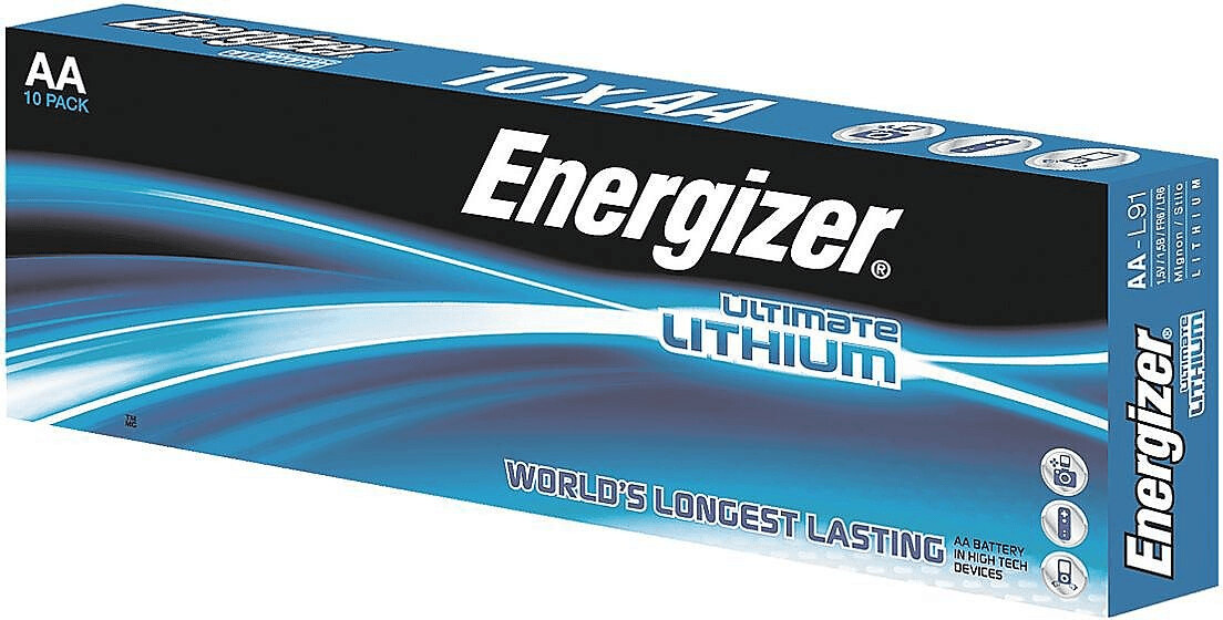 Energizer Ultimate FR6 Pile LR6 (AA) lithium 3000 mAh 1.5 V 10 pc(s) -  Équipements et sécurité pour la maison - Achat & prix