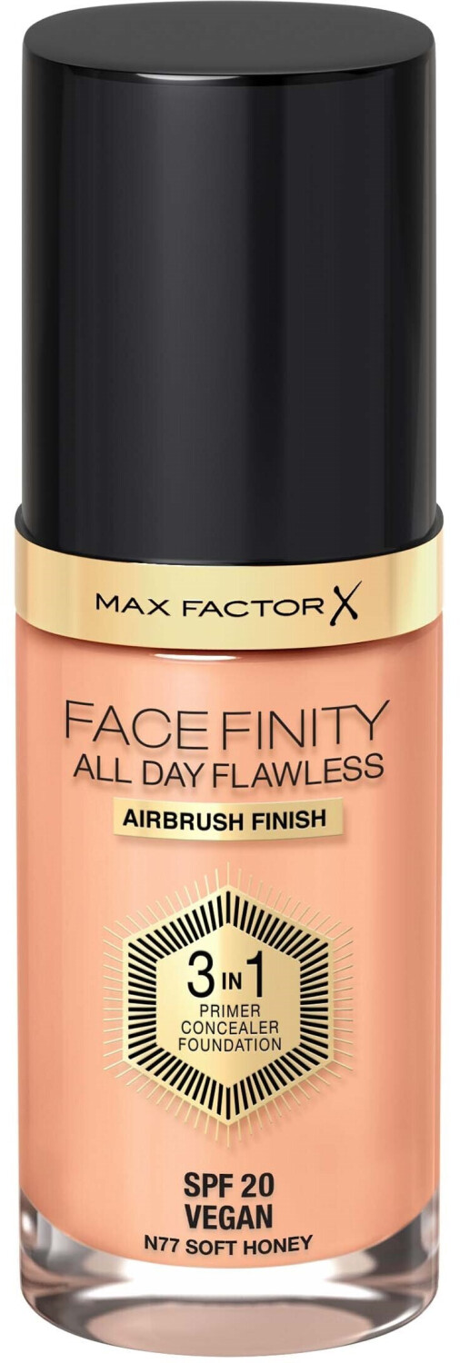 Photos - Foundation & Concealer Max Factor Flawless Face Finity All Day 3 in 1 - 77 Soft Honey 