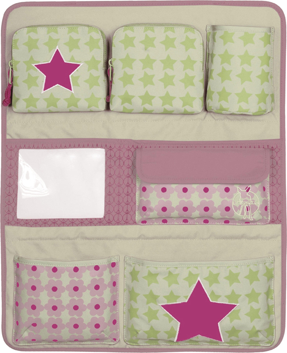 Lässig Vide-poche de voiture Starlight magenta