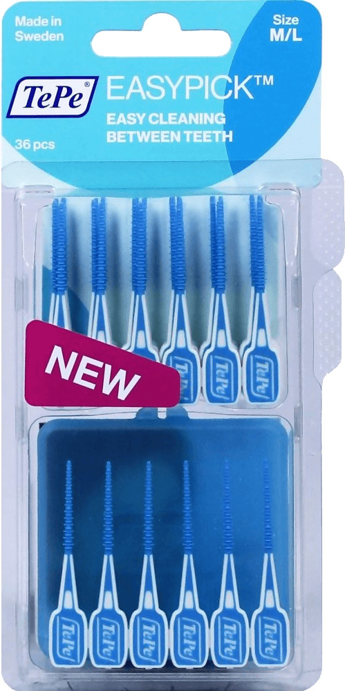 TePe EasyPick M/L Turquoise (36 pcs.)